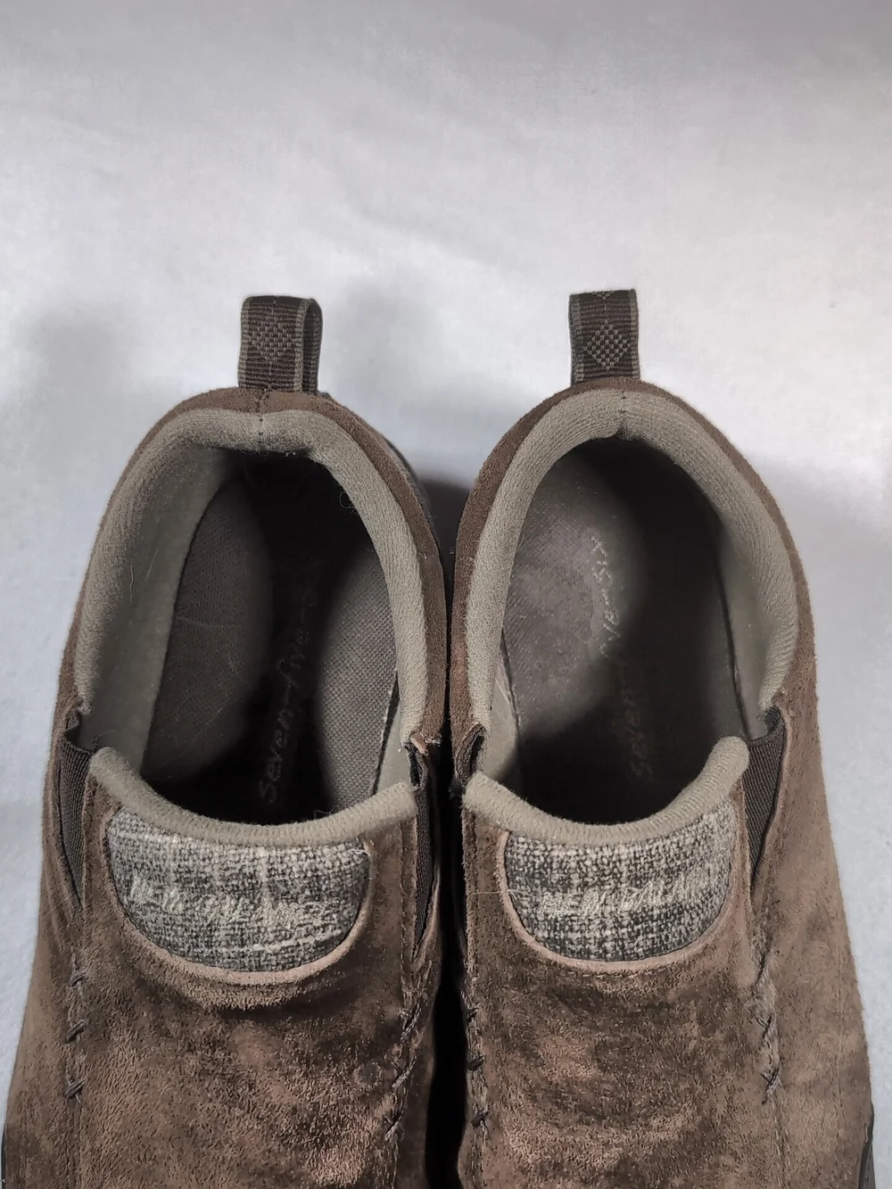 Men's Casual Slip-On Suede Loafers in Brown
